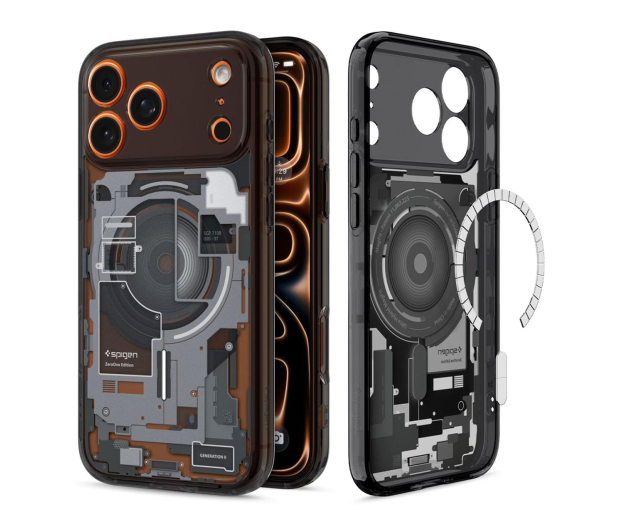 SPIGEN Ultra Hybrid Mag Magsafe do Iphone 17 Pro Zero One Black 8800283314854 - 1359936 - zdjęcie